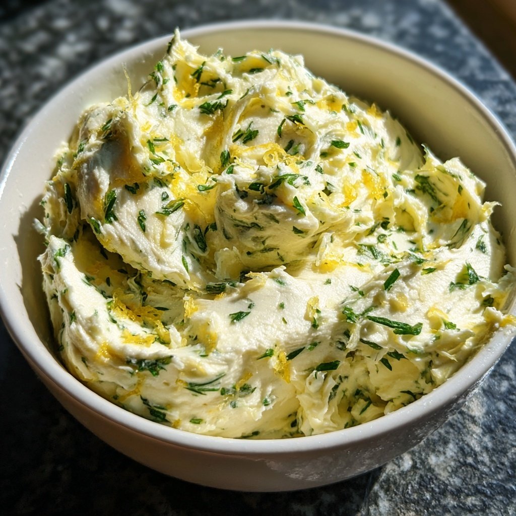 Kräuterbutter Mit Zitronenschale