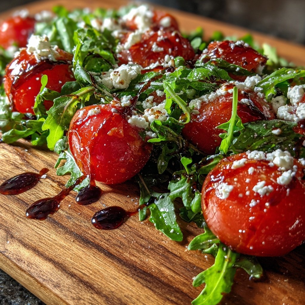 Tomaten Rucola Salat Zum Grillen
