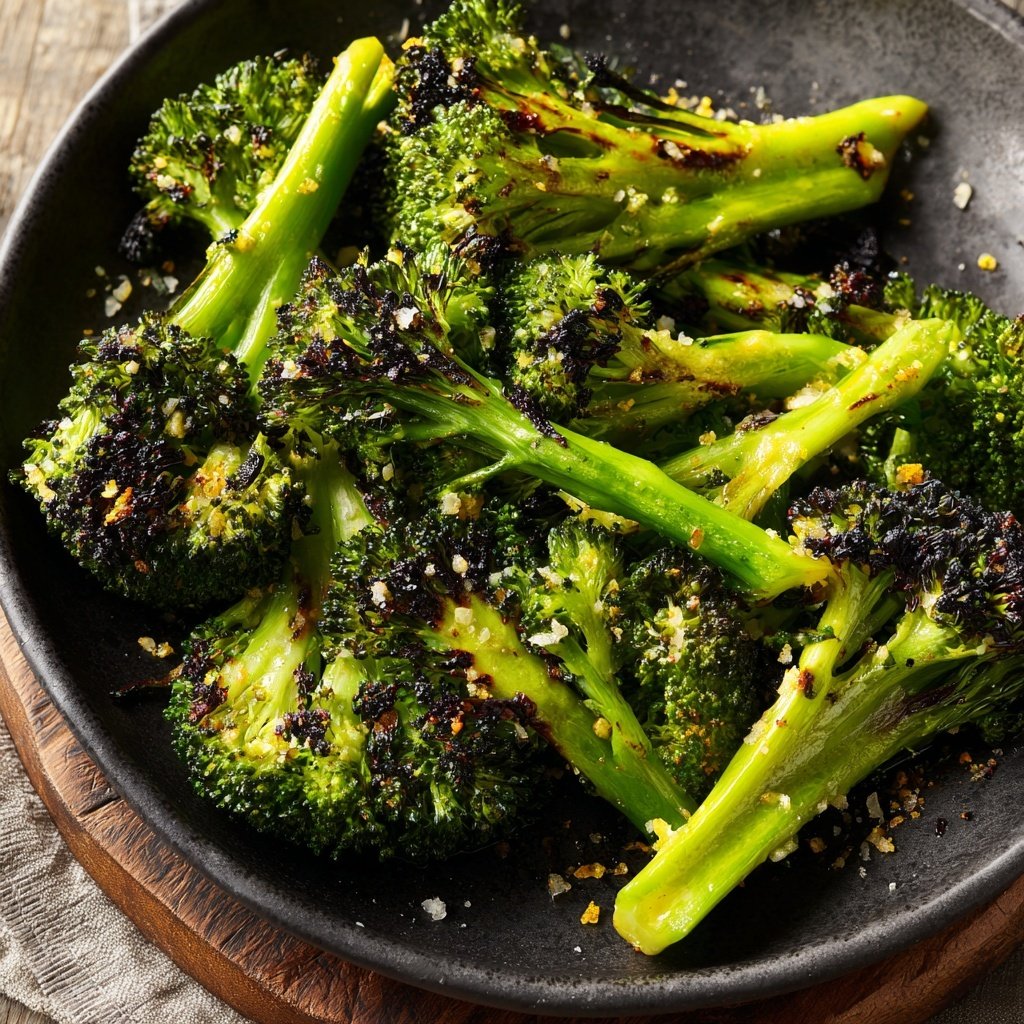 Gegrillte Brokkoli Röschen