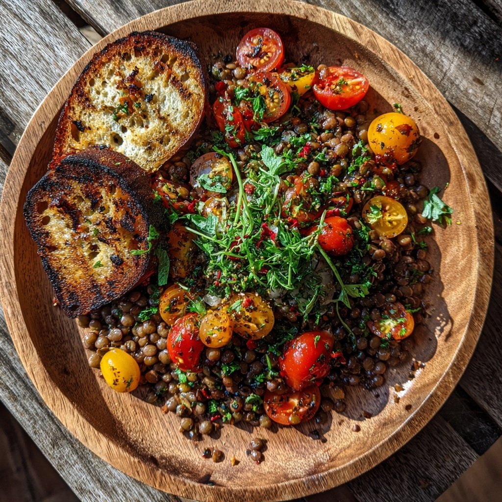 Grill Beilagen Mit Linsen