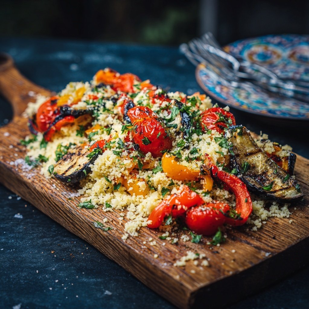Grill Beilagen Mit Couscous