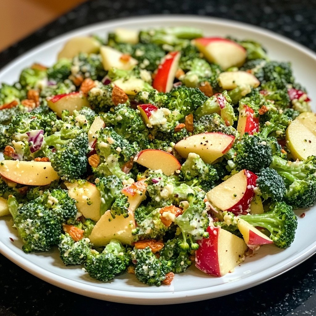 Apfel-Brokkoli-Salat