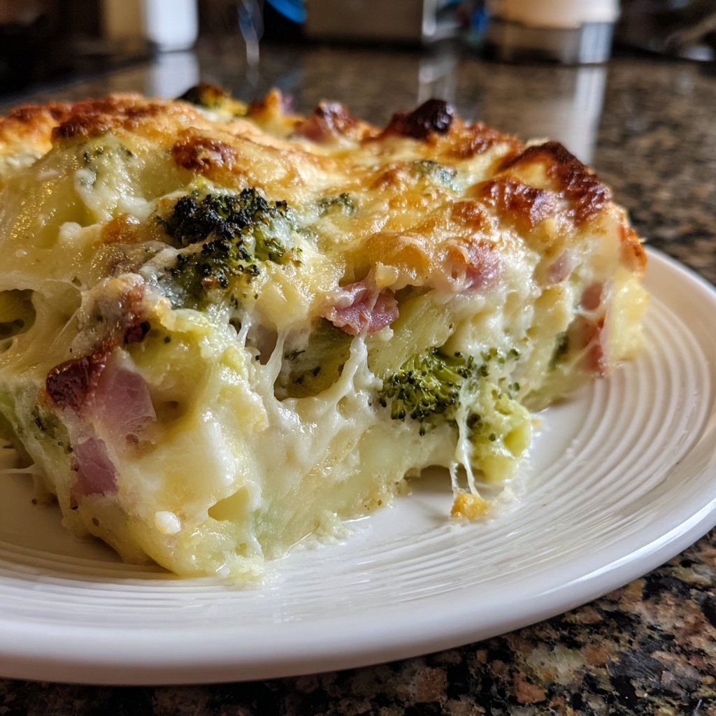 Brokkoli Auflauf Mit Schinken