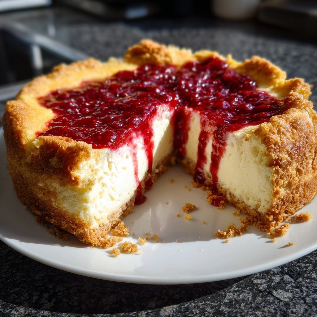 Käsekuchen mit Frischkäse